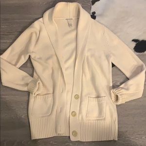Lucky Brand Boyfriend Cream Cardigan